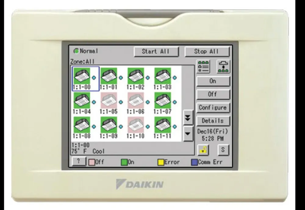 Daikin iTouch HVAC controller